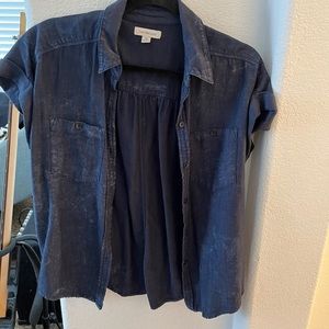 Womens Calvin Klein XS button up